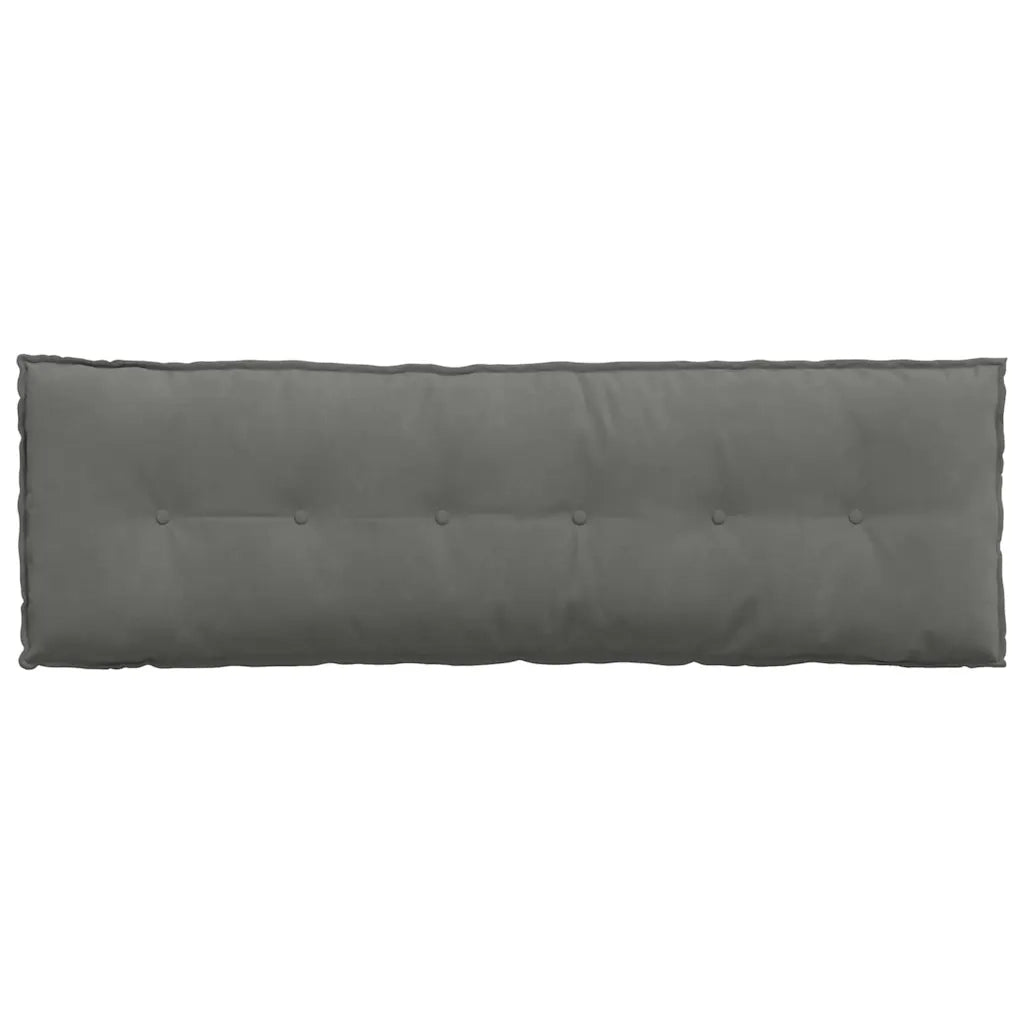 Cuscino per Schiena Grigio scuro 160 x 50 cm 42014904