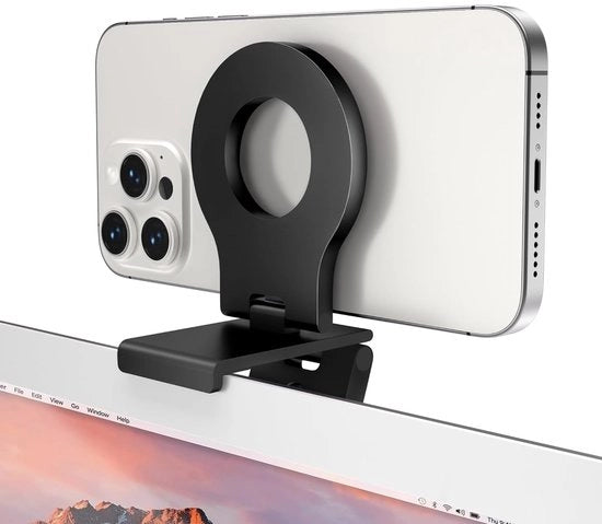 Sostegno per webcam per iPhone - Magnetico potenziato - Design regolabile