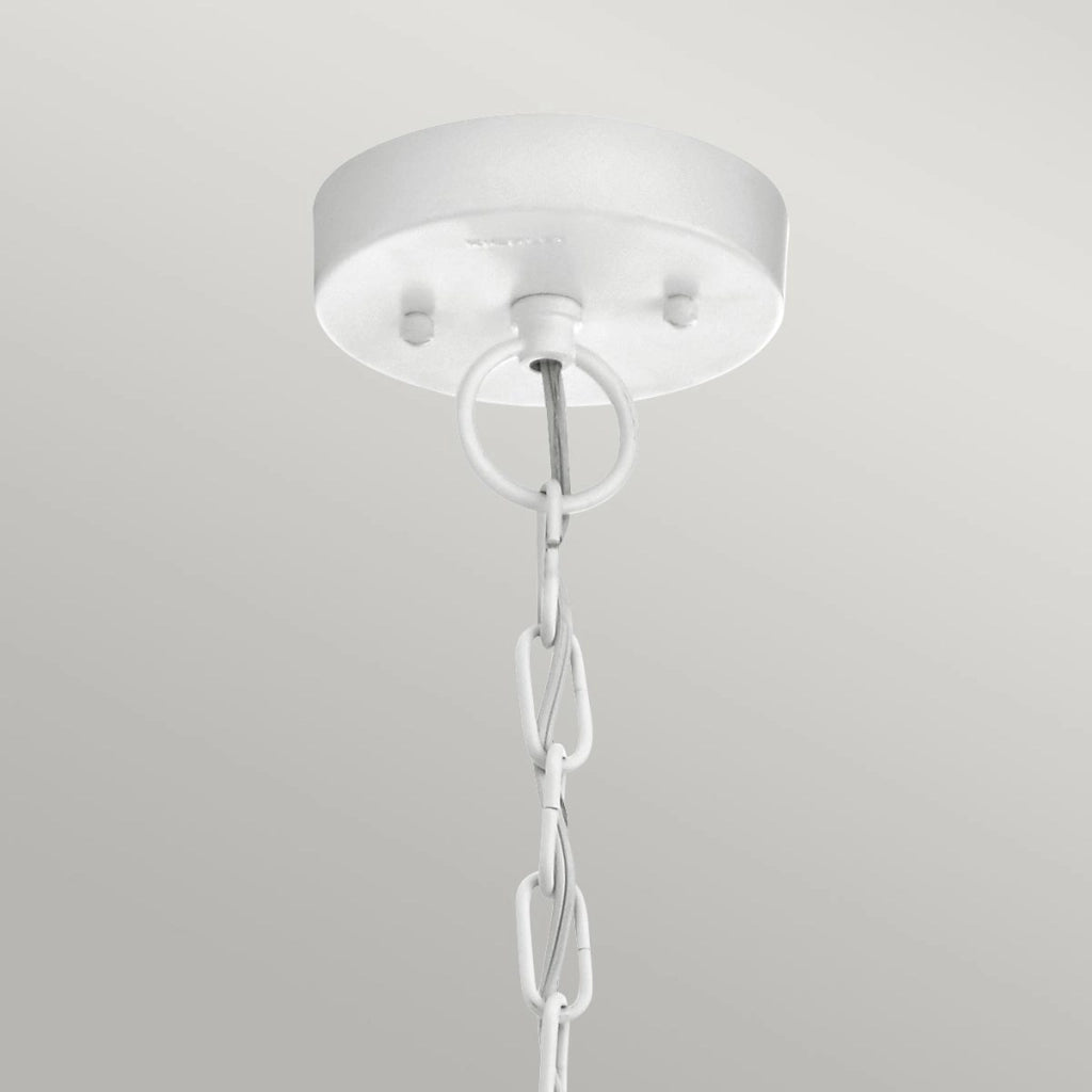 Sospensione esterna bianca E27 60W Beacon Square Kichler