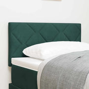 Testiera LED Verde Scuro 80 cm Velluto 3338184