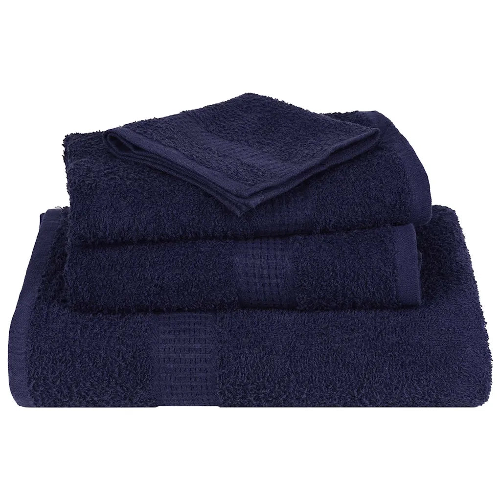 Set di asciugamani 8 pezzi FROGN blu navy 360 g/m² 137066