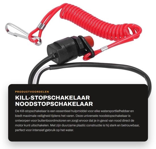 Kill-stop schaltabile a controllo di emergenza per motori esterni