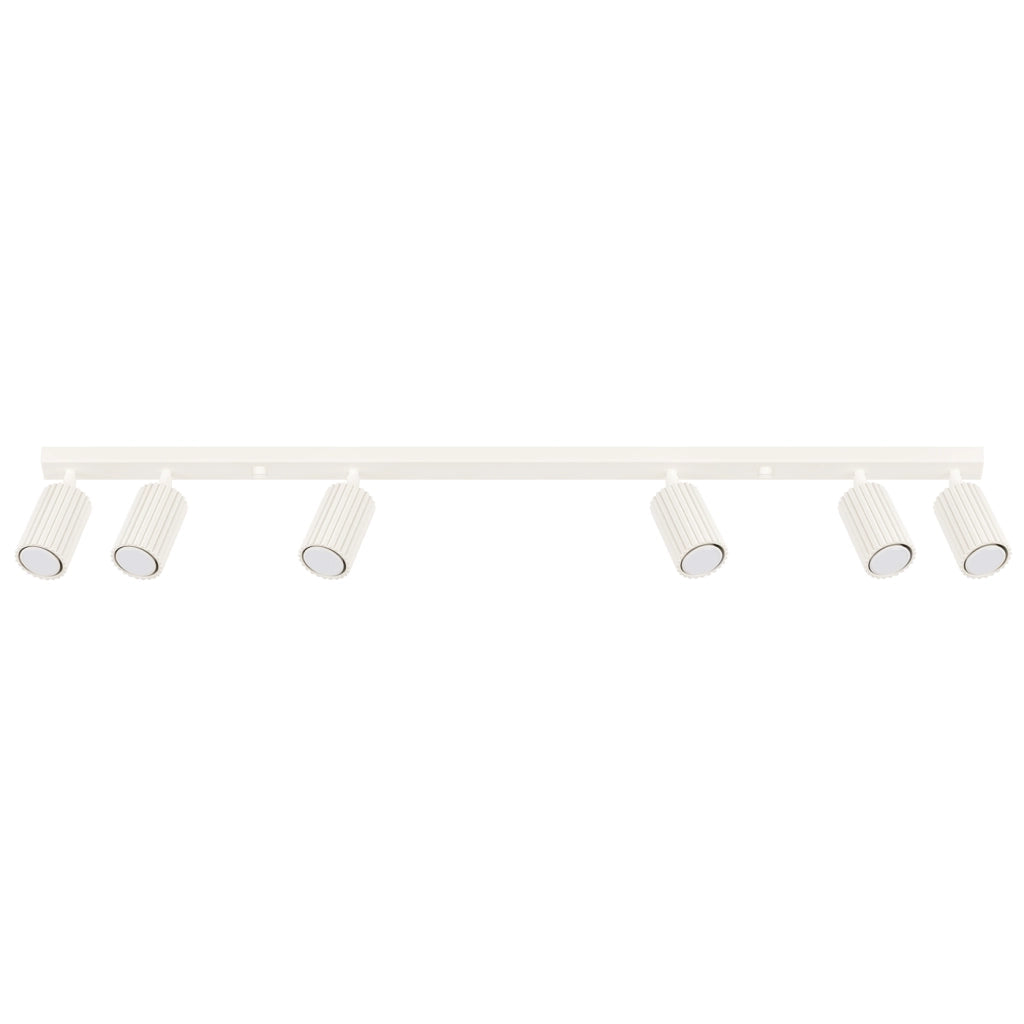 Lampada da soffitto KARBON 6L beige