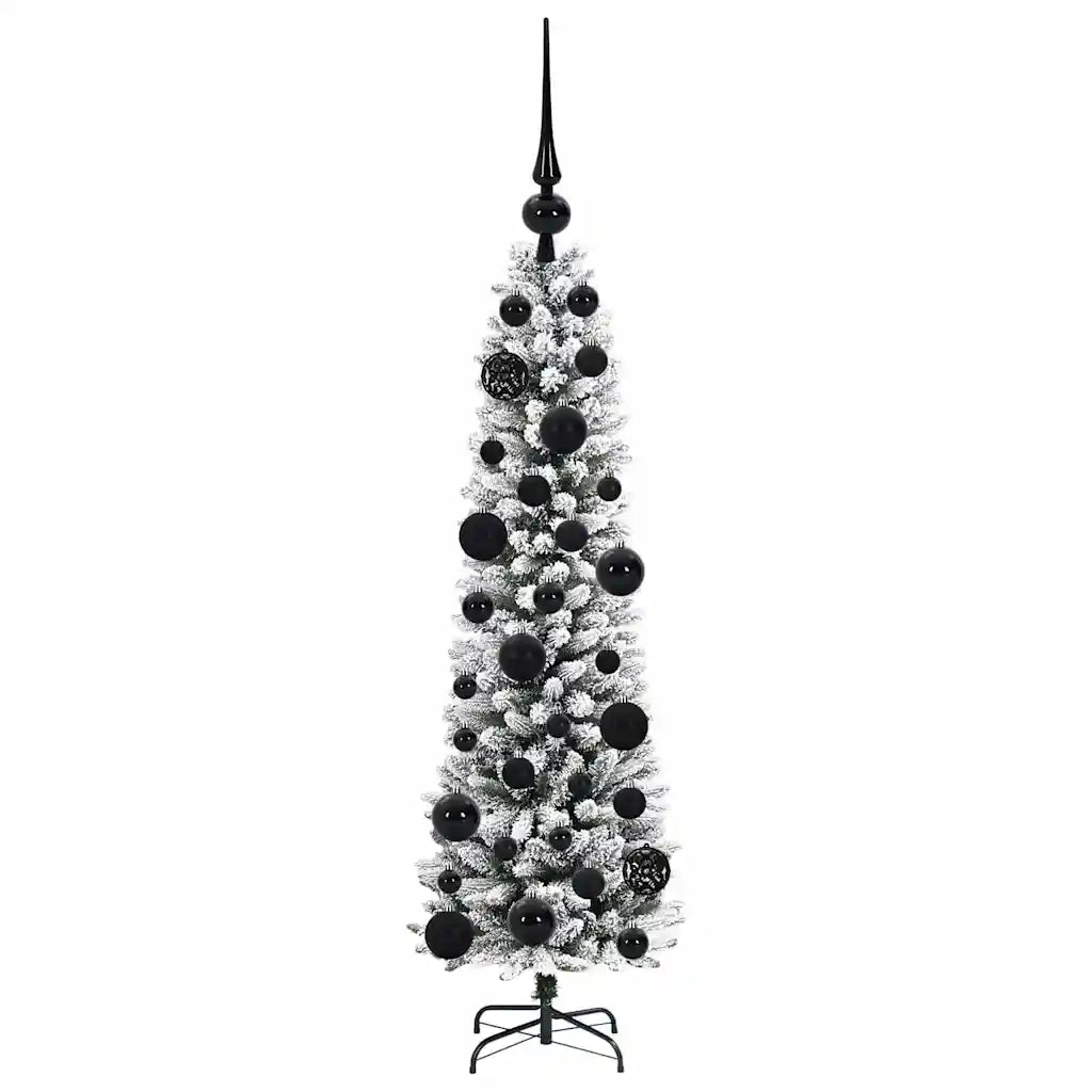 Albero di Natale | Decorazioni natalizie artificiale con 150 LED Bianco 120 cm