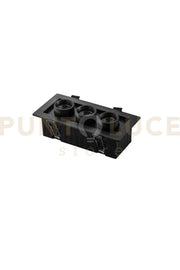 INCASSO LED SIDER NERO 16W 2130LM CCT 3000 E 4200 E 6500K 188X90X70MM
