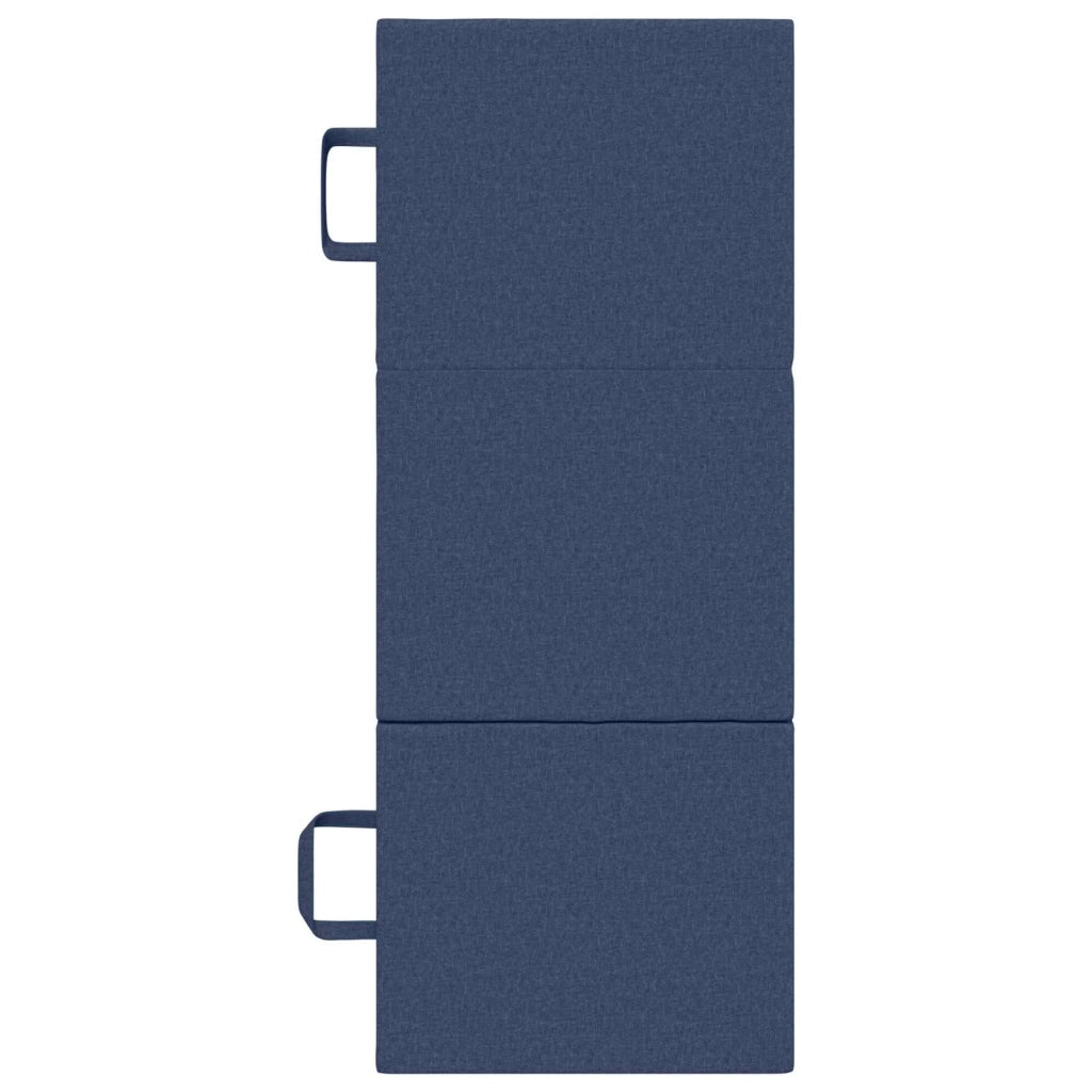 Divano Letto Pieghevole 75 x 67 x 45 cm Blu 900165