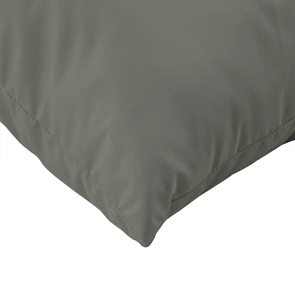 Cuscini per Pallet 2 pz Grigio Scuro Mélange in Tessuto 4002642
