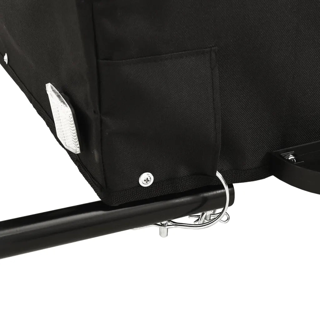 Rimorchio da Bici Nero e Giallo 30 kg in Ferro CFW8919514