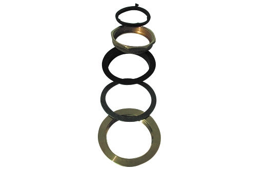 KIT DI SERRAGGIO TUBO SCARICO PER BATTERIA UNIBOX  ITS- ITS- pezzi 1