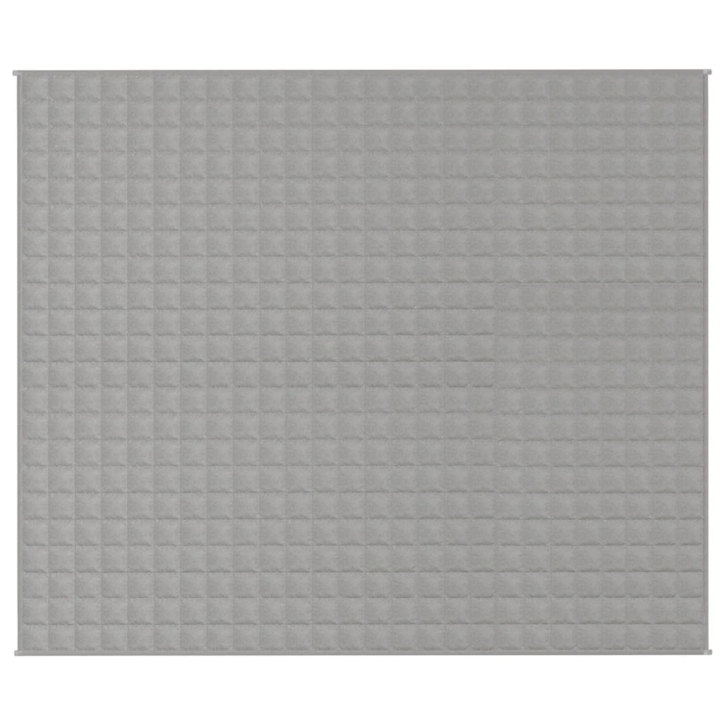Coperta Ponderata Grigia 220x260 cm 11 kg Tessuto 350730