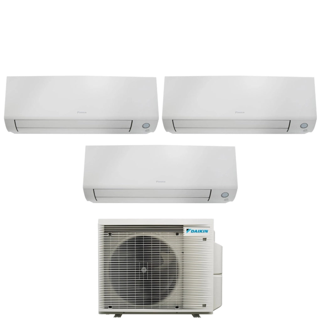 Condizionatore Trial Split Daikin Perfera All Seasons 7+7+12 con 3MXM52A R-32 Wi-Fi Integrato - Garanzia Italiana