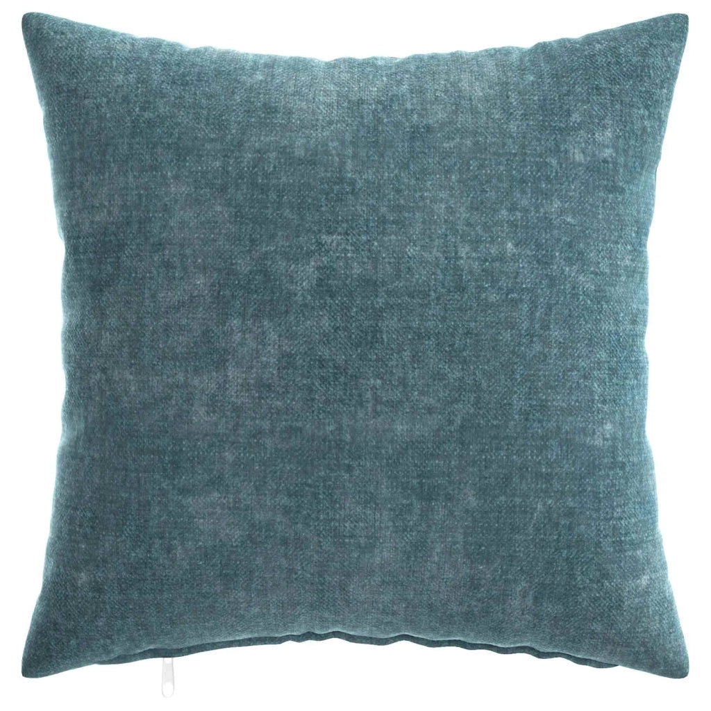 Federa 2 pz HEERLEN Blu 35 x 35 cm Tessuto Chenille 908117
