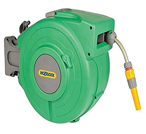 AVVOLGITUBO A MURO 'AUTO REEL' mt. 20 - c/ stivaggio accessori  - HOZELOCK