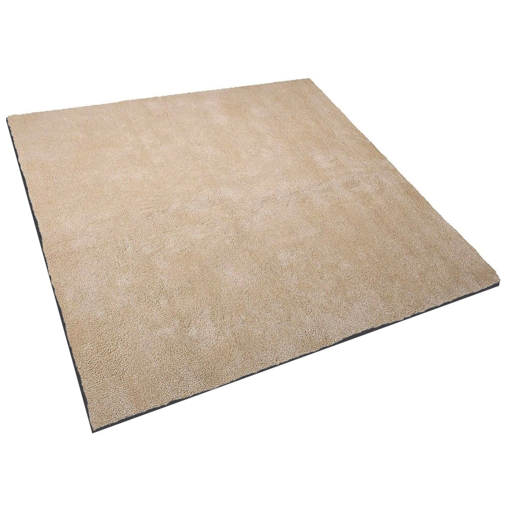 Tappeto Shaggy Beige 200 x 300 cm Moderno Tappeto Rettangolare Trapuntato a Pelo Lungo