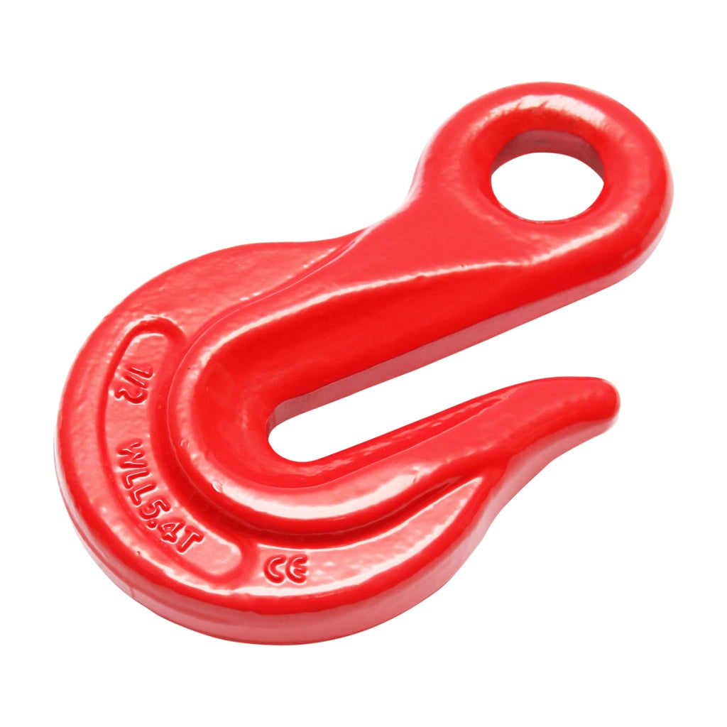 Gancio con anello di sicurezza 1/2 carico massimo 5,4T