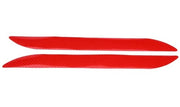 Etichette riflettenti - 2 pezzi - Avviso di sicurezza - PET duraturo - Impermeabili all'acqua - Metodo di riflessione prismatica - Etichette di sicurezza