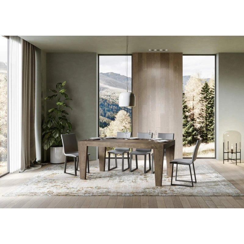 Tavolo allungabile 200/304x90 cm Spimbo Premium - Noce