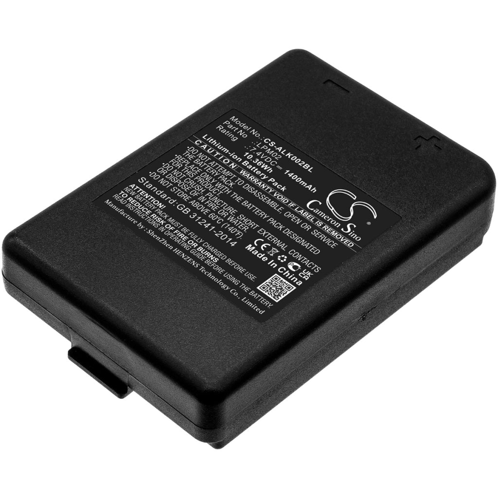 BATTERIA COMPATIBILE AUTEC LPM02 7,4V 1400mAh