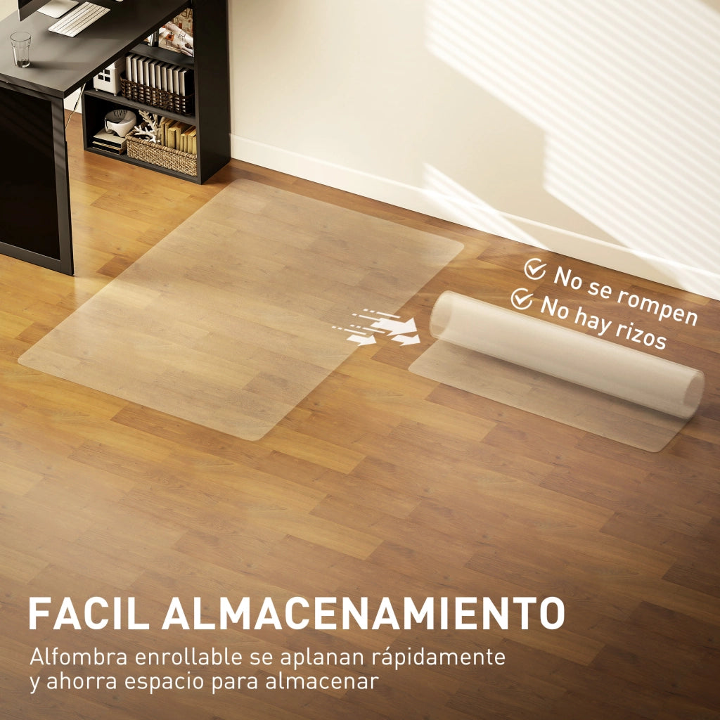 Tappetino Protettivo per Pavimento ¨C Minimal ¨C 100x150 cm Trasparente