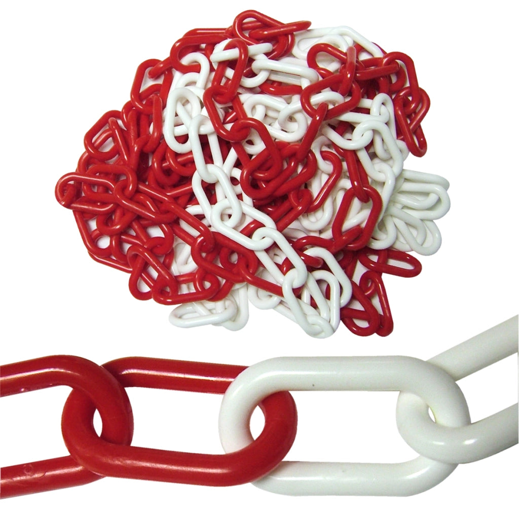 Catena Plast.Bianca-Rossa  Ml. 5