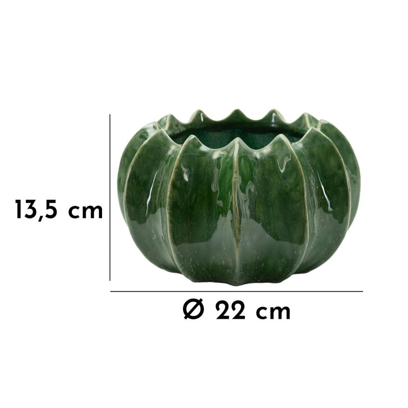 Cachepot Cactus cm ø 22x13,5