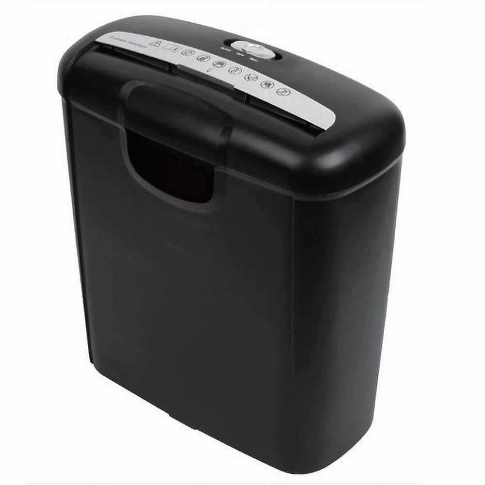 Trade Shop - Contenitore Cestino Trita Distruggi Documenti Carta Fino 6 Fogli Maxtech D-doc01 -