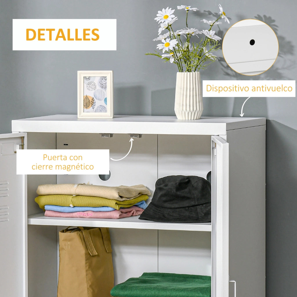 Armadio Multiuso ¨C Minimal ¨C Bianco 75x33x110