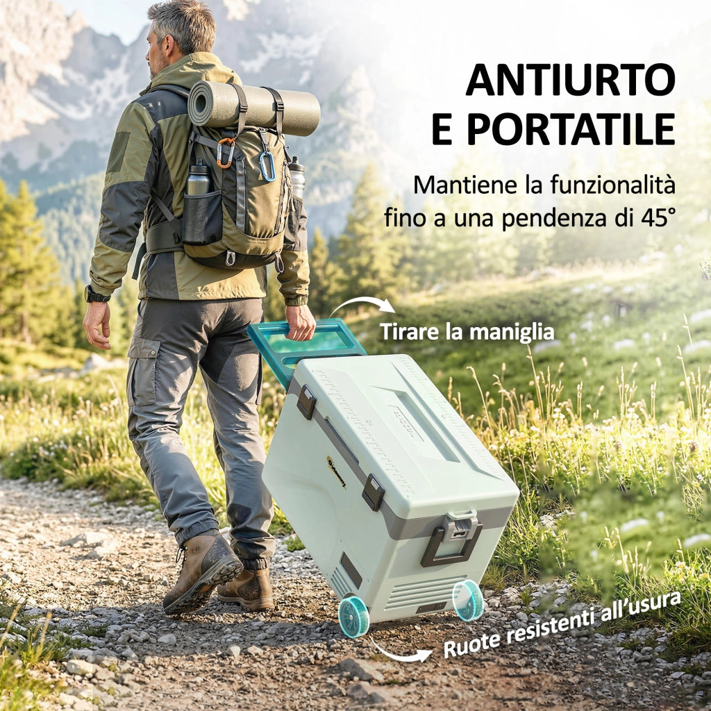 Frigorifero Portatile 42.5L a Compressore con Controllo App, -20¡æ a 20¡æ