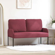 Divani con cuscino 110cm Rosso Vino Legno compensato 42023449