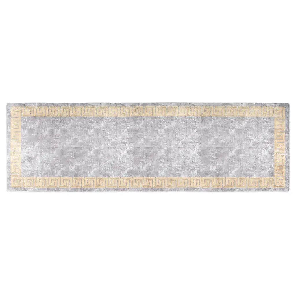 Tappeto del soggiorno | Tappeto Lavabile 80x300 cm Grigio