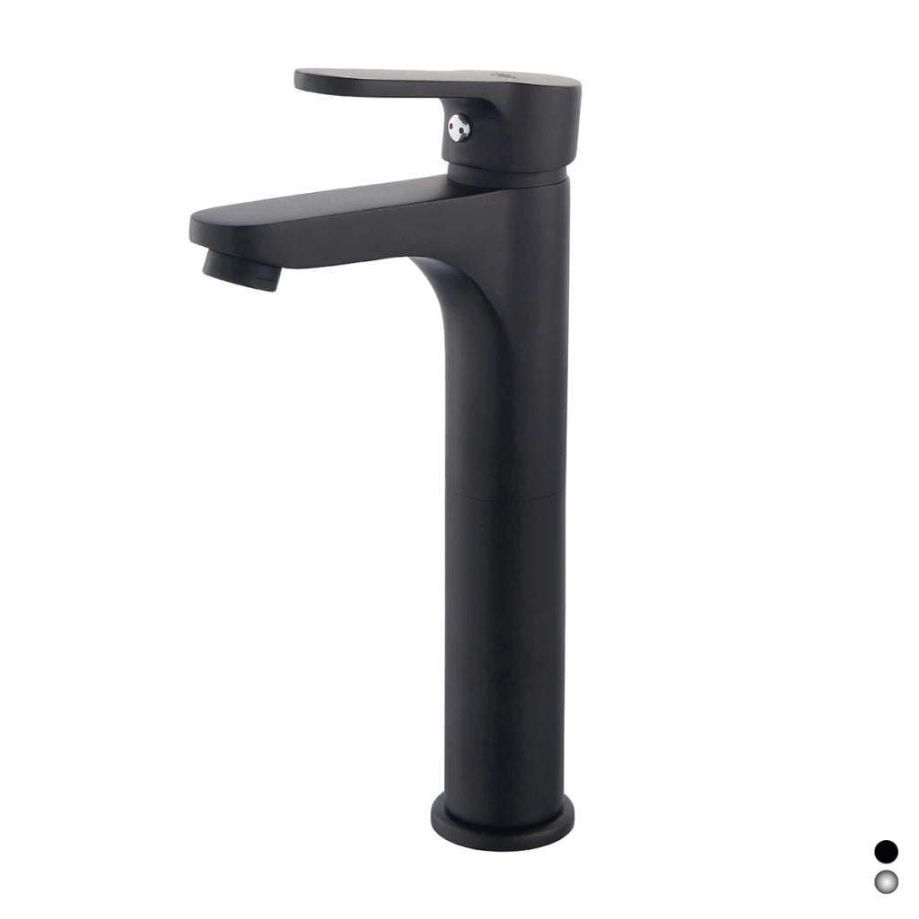 Miscelatore monocomando lavabo alto DH Nero opaco
