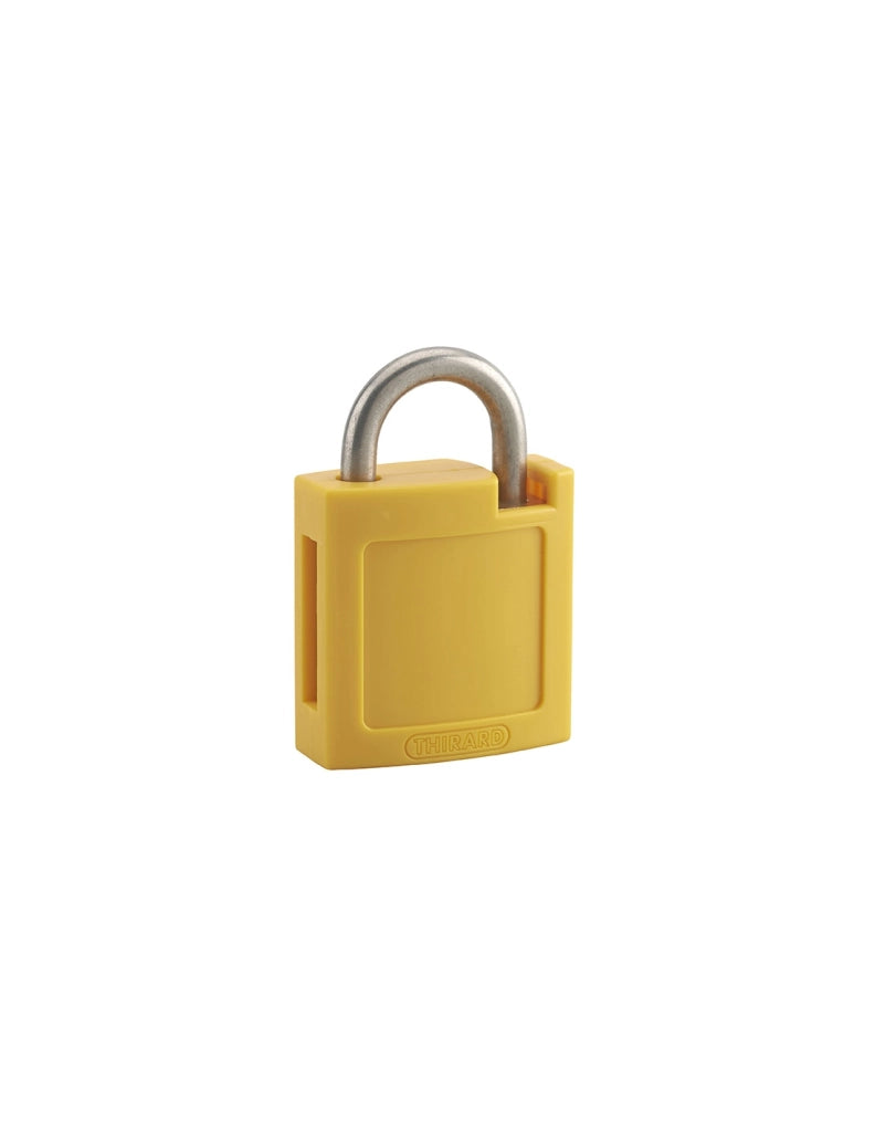 Set di gusci ABS anteriore e posteriore gialli per lucchetto M3 40 mm – THIRARD