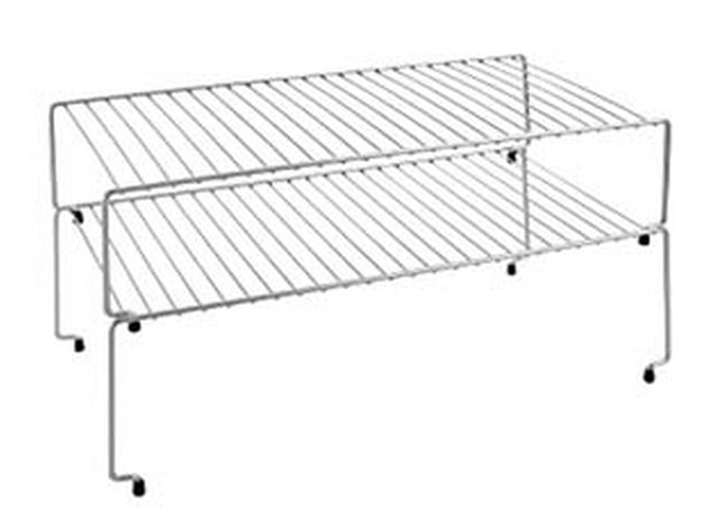 1pz set 2 mensole sovrapponibili "sky" - cm.47x23x26 cod:ferx.fer324380