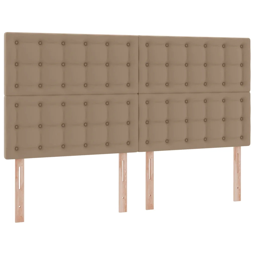 Letto con contenitore e materasso Cappuccino 200 x 200 cm 3372184