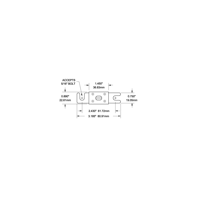 FUSIBILE ANL 50A 250AMP