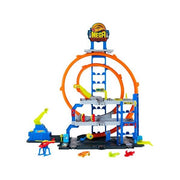 Garage playset mattel jbm74 hot wheels city mega loop