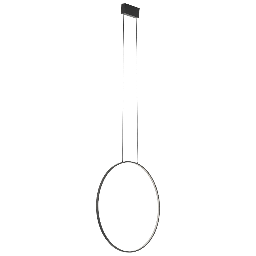 Sospensione Nowodvorski Circolo anello nero LED 21W 3000K