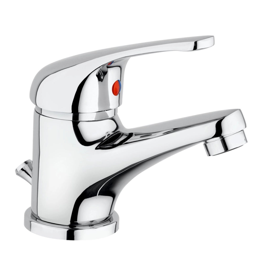 Rubinetto da lavabo monocomando con 1 leva cromato star