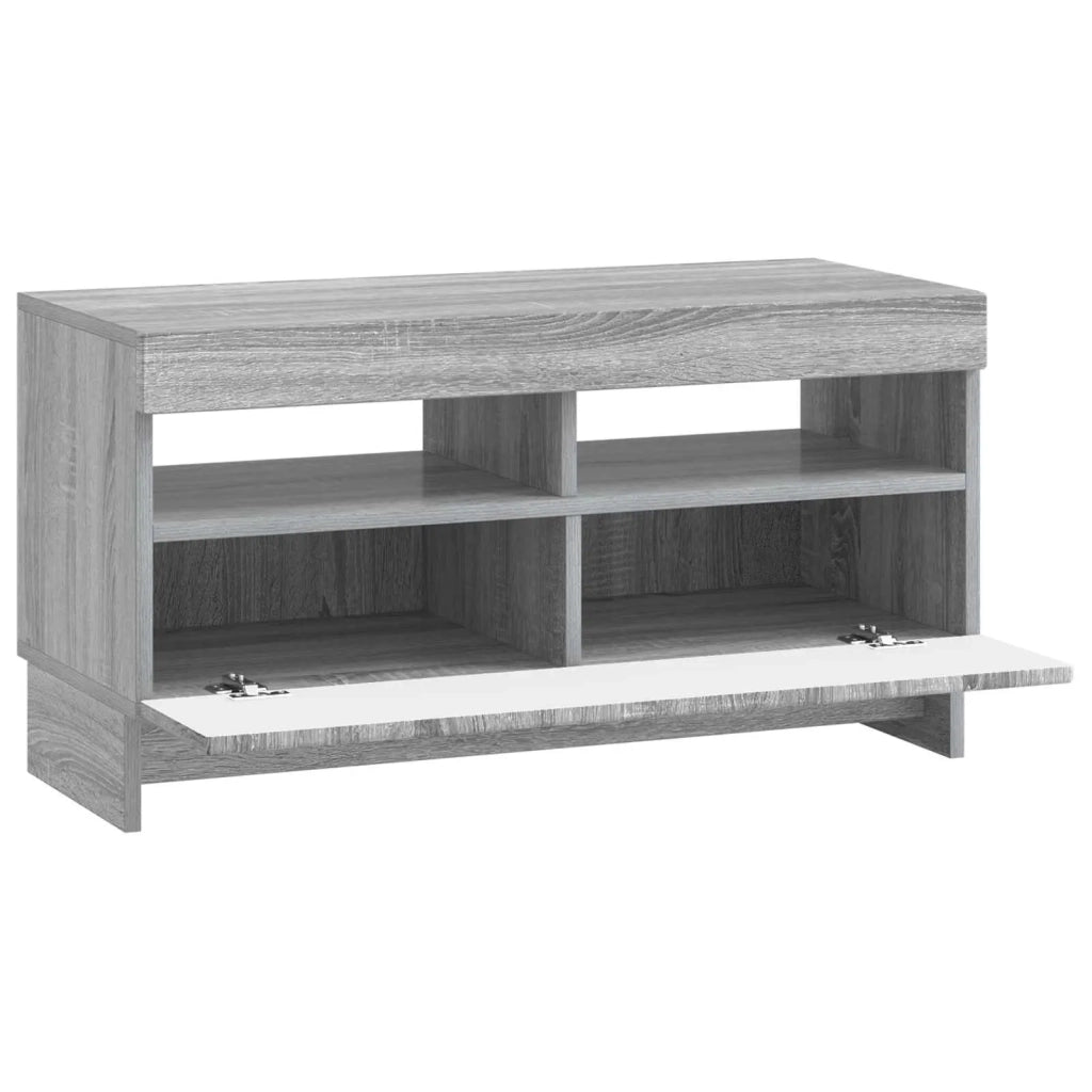 Mobile TV LED Sonoma grigio Legno ingegnerizzato 896121