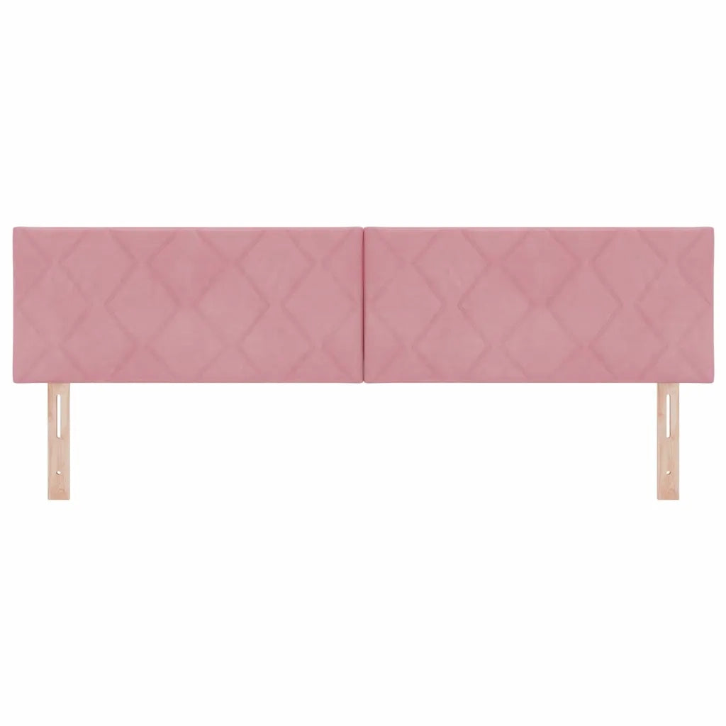Testiera LED Rosa 180 cm Velluto 3338251