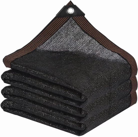 Ombreggiatore per esterno - Luce e durata - 2 pezzi - Nero - 2 x 4 m