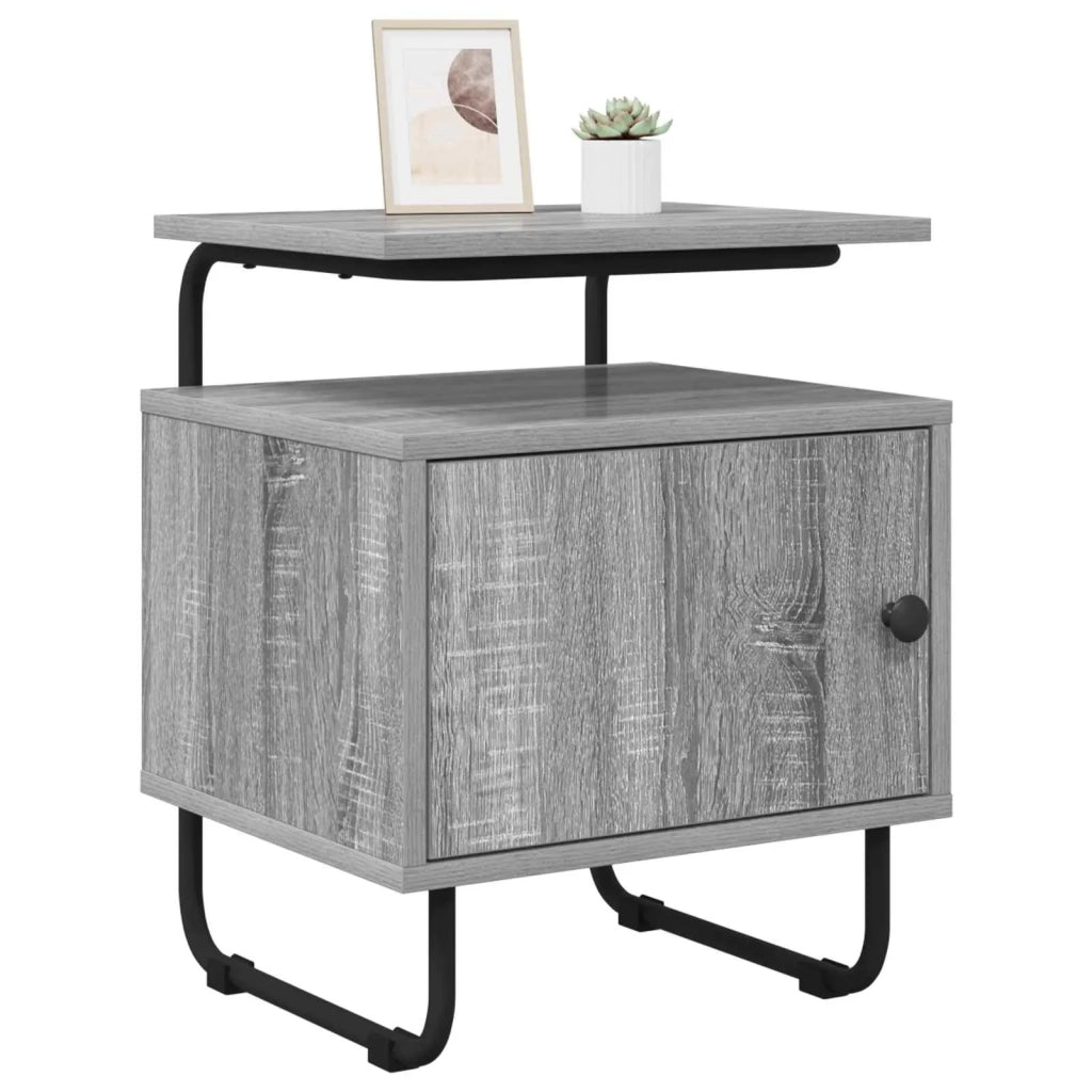 Armadio da Notte Sonoma grigio Legno ingegnerizzato 8007641