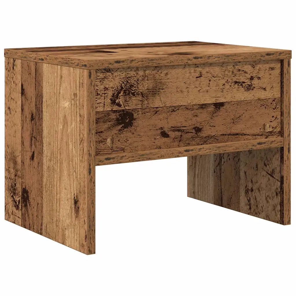 Comodino | Armadio da Notte | Mobiletto da notte Legno vecchio 40 x 40 x 30 cm