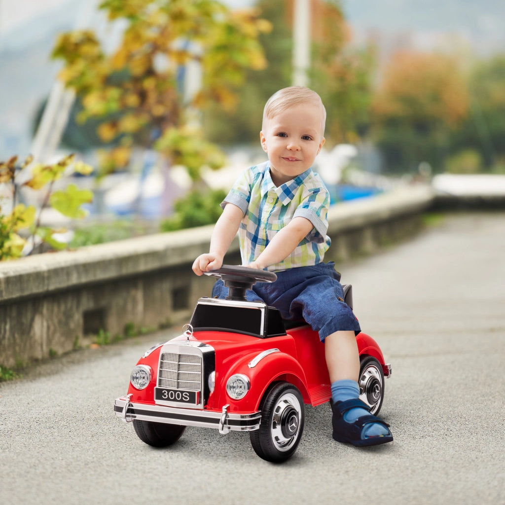 Girello Bambini con Contenitore ¨C Minimal ¨C Rosso 77,5x41,5x45 cm