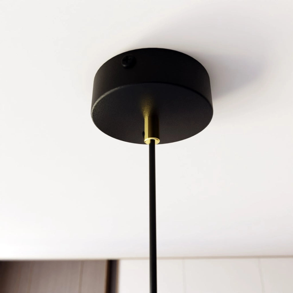 Lampada a sospensione oro goccia regolabile Selter G9 8W Emibig