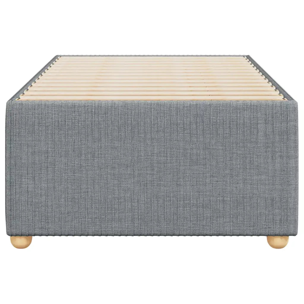 Giroletto senza Materasso Grigio Chiaro 100x200 cm Tessuto 3284914