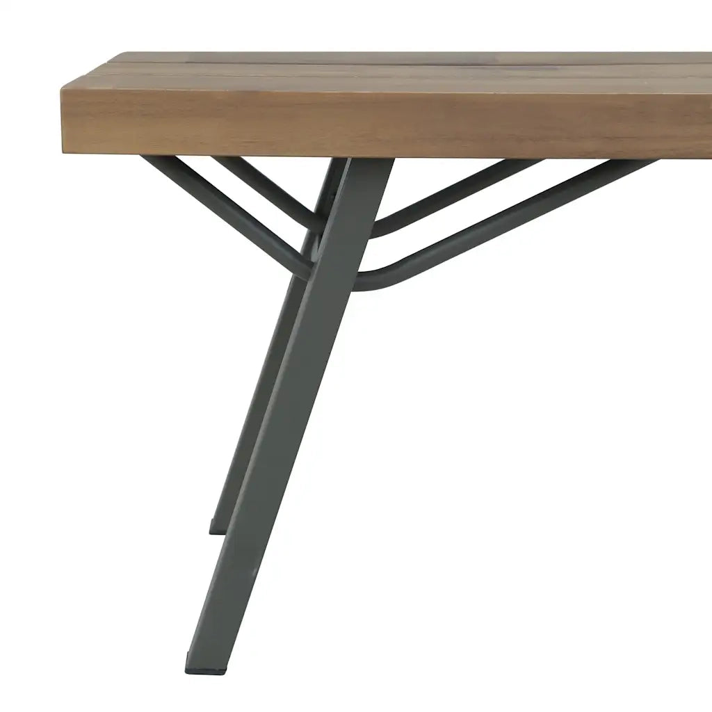 Panchina da Giardino | Panca da Giardino 120 cm in Legno Massello d'Acacia