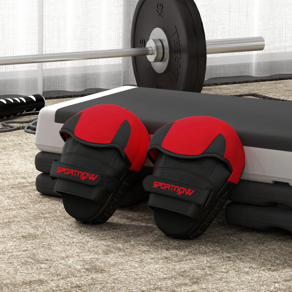Manopla da Boxe MMA Muay Thai Curva ¨C Minimal ¨C Rosso