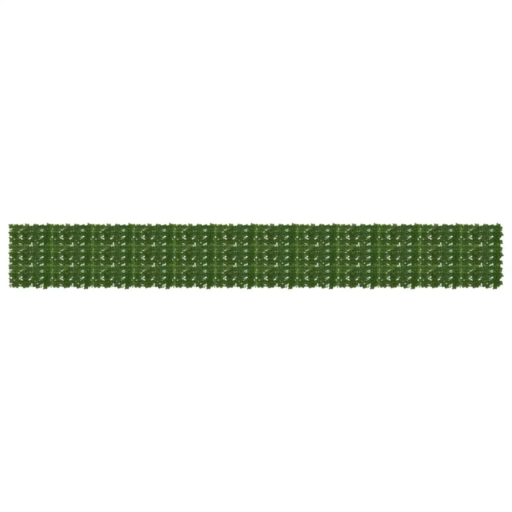 Paravento da Balcone | Schermo per balcone con foglie Verde 600 x 75 cm