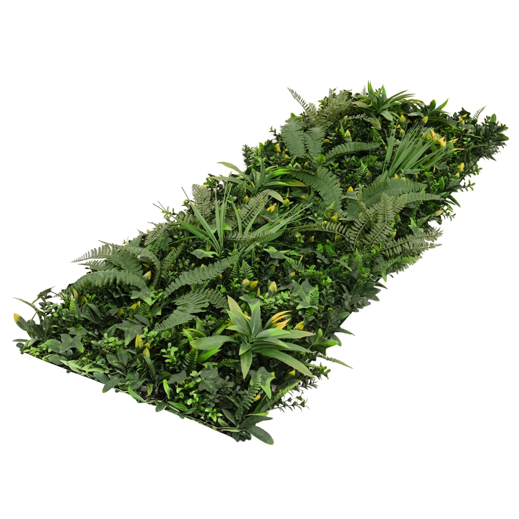 Pannello Parete Vegetale Artificiale Ayla 50x150 cm per Giardino e Casa